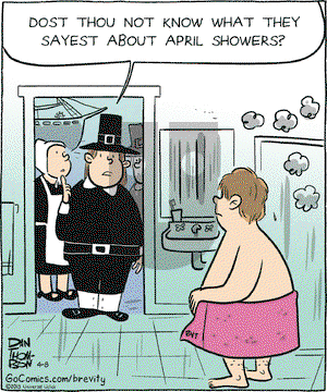 Brevity on Monday April 8, 2013 Comic Strip