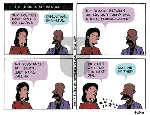 Ted Rall on Tuesday September 27, 2016 Comic Strip