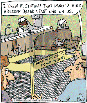 The Argyle Sweater on Wednesday October 12, 2011 Comic Strip