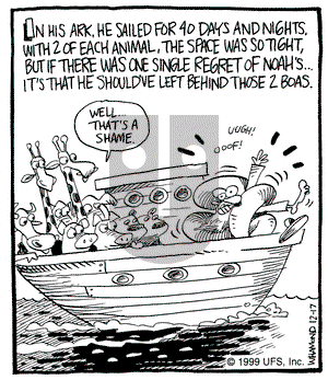 Reality Check on Friday December 17, 1999 Comic Strip