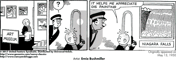 Nancy Classics on Saturday May 13, 2017 Comic Strip
