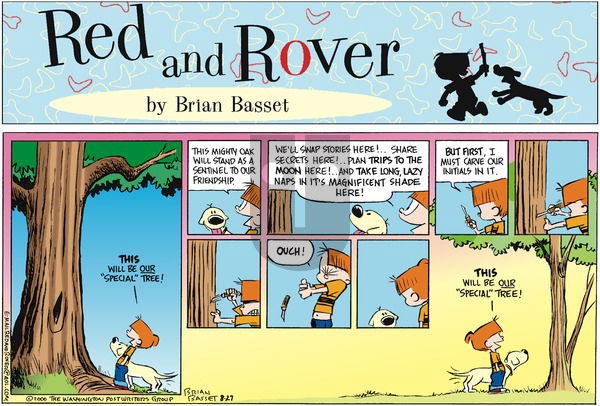 Red and Rover on Sunday August 27, 2000 Comic Strip