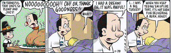Adam@Home on Thursday November 28, 2019 Comic Strip