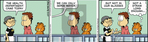 Garfield on Friday March 27, 2015 Comic Strip