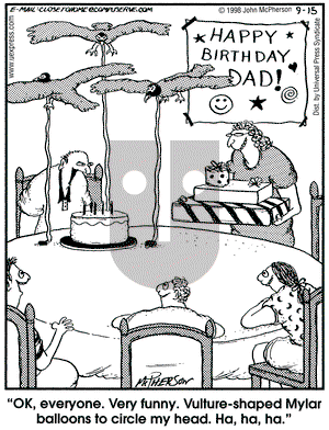 Close to Home on Tuesday September 15, 1998 Comic Strip