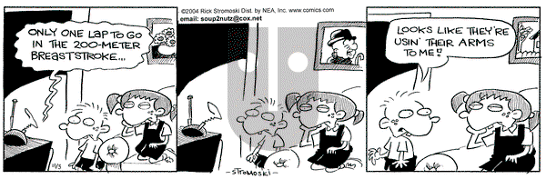Soup to Nutz - Old on Wednesday November 3, 2004 Comic Strip