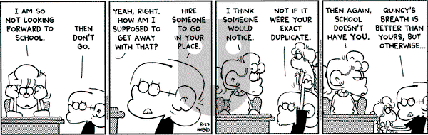 FoxTrot on Saturday August 27, 2005 Comic Strip