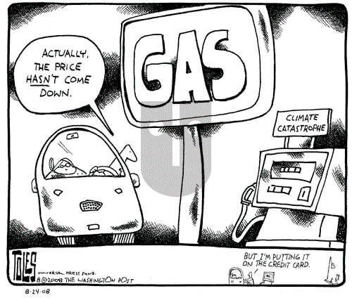 Tom Toles - Sunday August 24, 2008 Comic Strip
