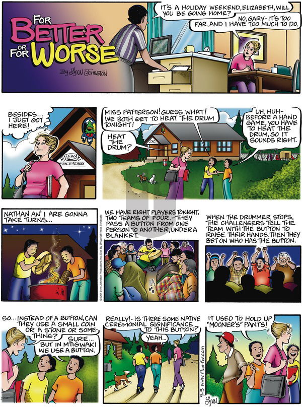 For Better or For Worse on Sunday September 5, 2004 Comic Strip