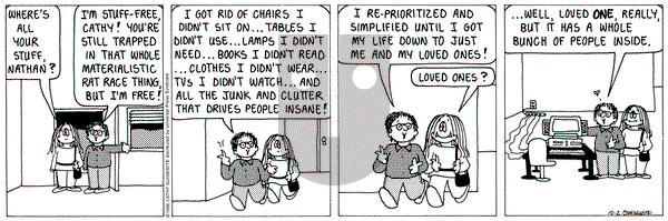 Cathy Classics on Wednesday October 2, 1996 Comic Strip