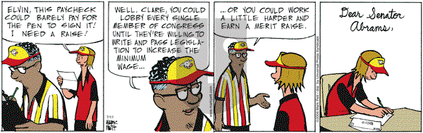 Lucky Cow on Tuesday July 11, 2006 Comic Strip