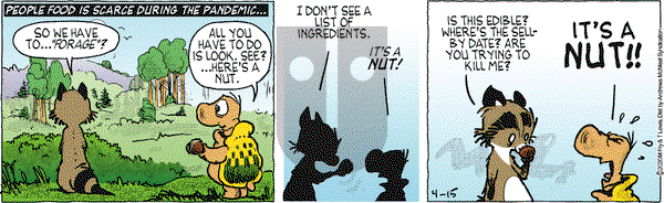 Over the Hedge on Wednesday April 15, 2020 Comic Strip