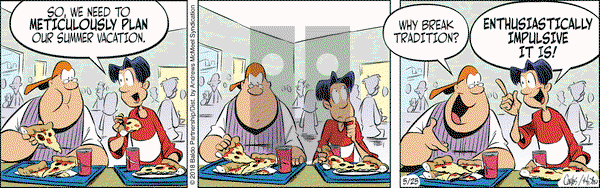Baldo on Friday May 25, 2018 Comic Strip