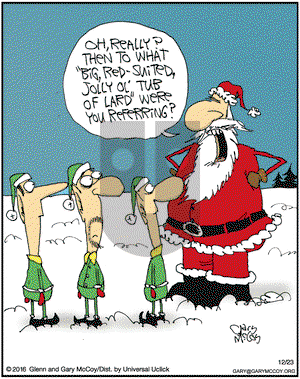The Flying McCoys on Friday December 23, 2016 Comic Strip