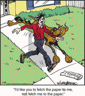 Marmaduke on Monday January 4, 2010 Comic Strip