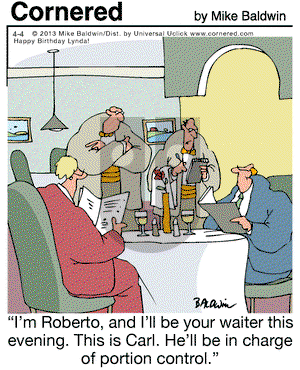 Cornered on Thursday April 4, 2013 Comic Strip