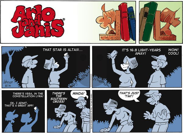Arlo and Janis on Sunday August 14, 2016 Comic Strip