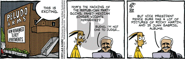 La Cucaracha on Wednesday February 1, 2017 Comic Strip