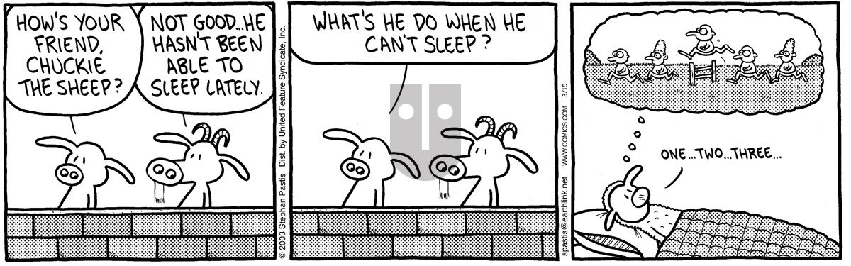 Pearls Before Swine - Saturday March 15, 2003 Comic Strip