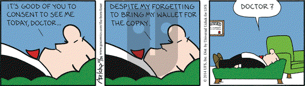 The Born Loser on Friday October 24, 2014 Comic Strip