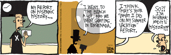 La Cucaracha on Friday October 14, 2005 Comic Strip