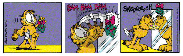 Garfield on Thursday December 12, 1996 Comic Strip