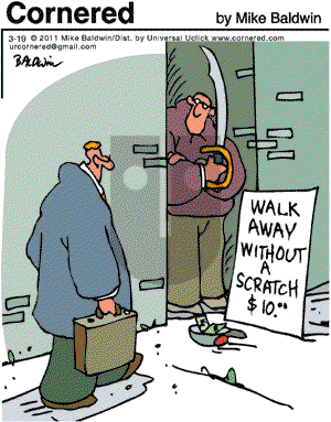 Cornered - Saturday March 19, 2011 Comic Strip