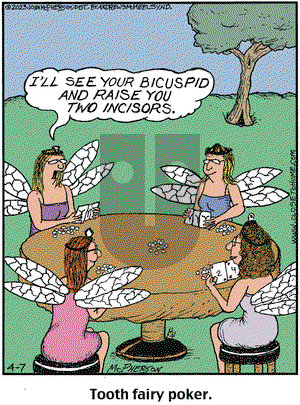 Close to Home on Friday April 7, 2023 Comic Strip