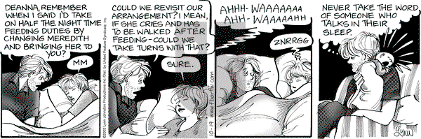 For Better or For Worse on Saturday October 19, 2002 Comic Strip