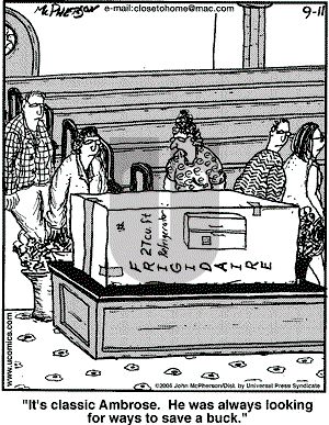 Close to Home - Saturday September 11, 2004 Comic Strip