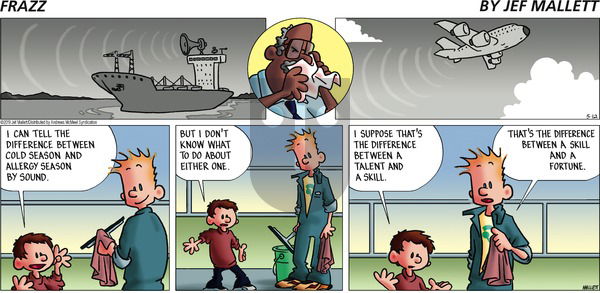 Frazz on Sunday May 12, 2019 Comic Strip