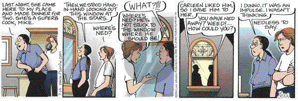 For Better or For Worse - Wednesday July 14, 2004 Comic Strip