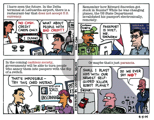 Ted Rall on Friday September 5, 2014 Comic Strip