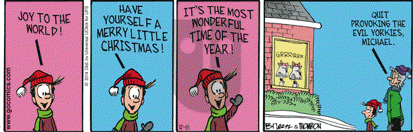 Grand Avenue on Monday December 8, 2014 Comic Strip