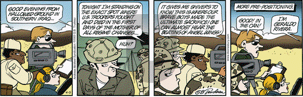 Doonesbury on Saturday April 5, 2025 Comic Strip