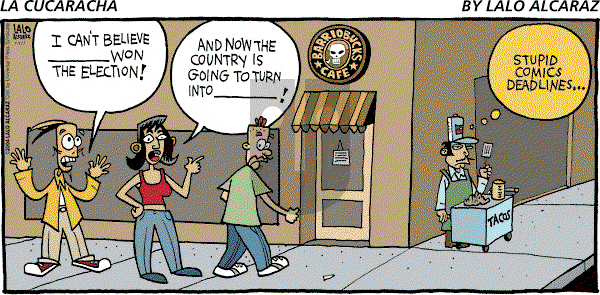 La Cucaracha on Sunday November 7, 2004 Comic Strip