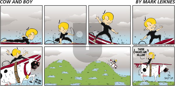Cow and Boy Classics on Sunday April 9, 2006 Comic Strip