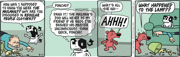 Pooch Cafe on Wednesday March 11, 2015 Comic Strip