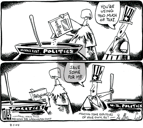 Tom Toles on Thursday August 5, 2004 Comic Strip