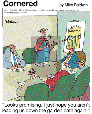 Cornered on Monday April 21, 2014 Comic Strip