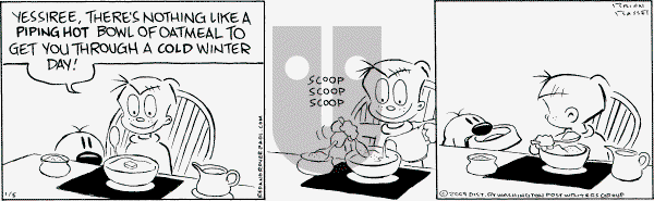 Red and Rover on Monday January 5, 2009 Comic Strip
