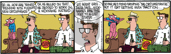 Monty on Tuesday August 30, 2011 Comic Strip