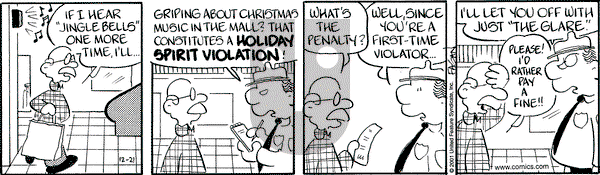 Drabble on Friday December 21, 2001 Comic Strip