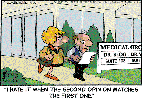 The Lockhorns on Monday August 4, 2025 Comic Strip