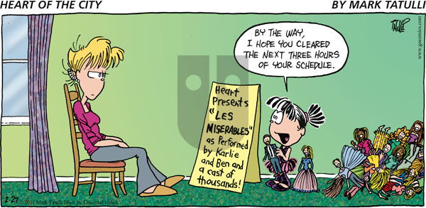 Heart of the City on Sunday February 27, 2011 Comic Strip