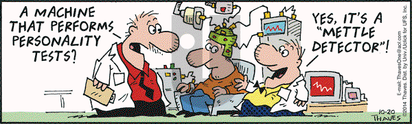 Frank and Ernest on Monday October 20, 2014 Comic Strip