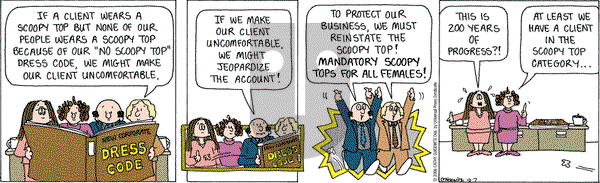 Cathy Classics on Saturday October 7, 2006 Comic Strip