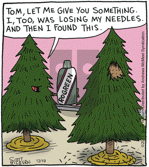 The Argyle Sweater on Tuesday December 19, 2017 Comic Strip