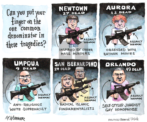 Matt Wuerker on Wednesday June 15, 2016 Comic Strip