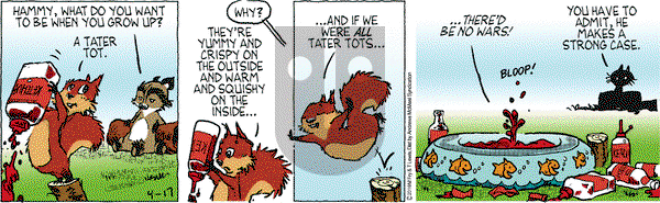 Over the Hedge on Wednesday April 17, 2019 Comic Strip